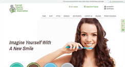 Desktop Screenshot of carrollcountydental.com